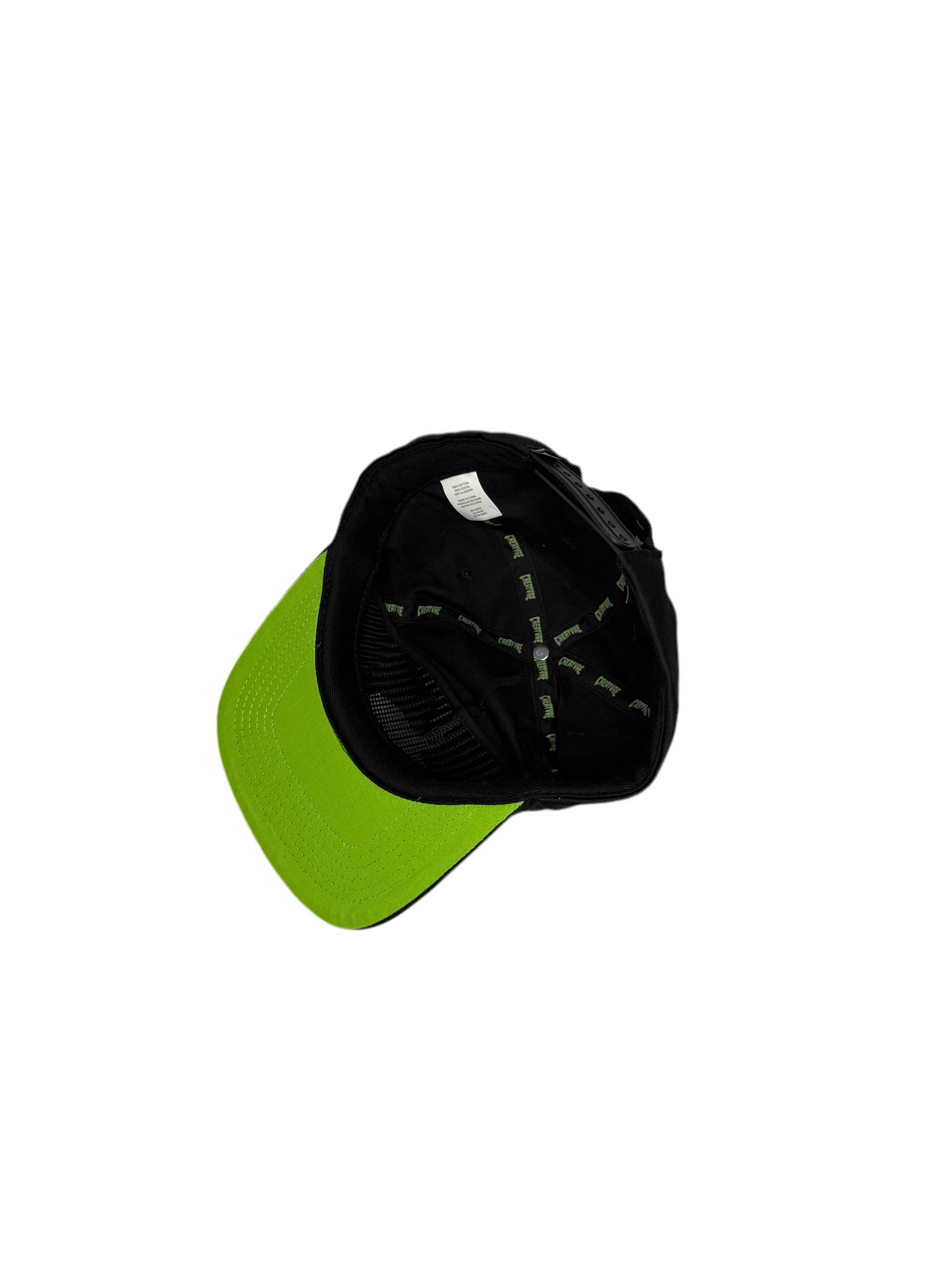 Creature Logo Snapback Black/Green