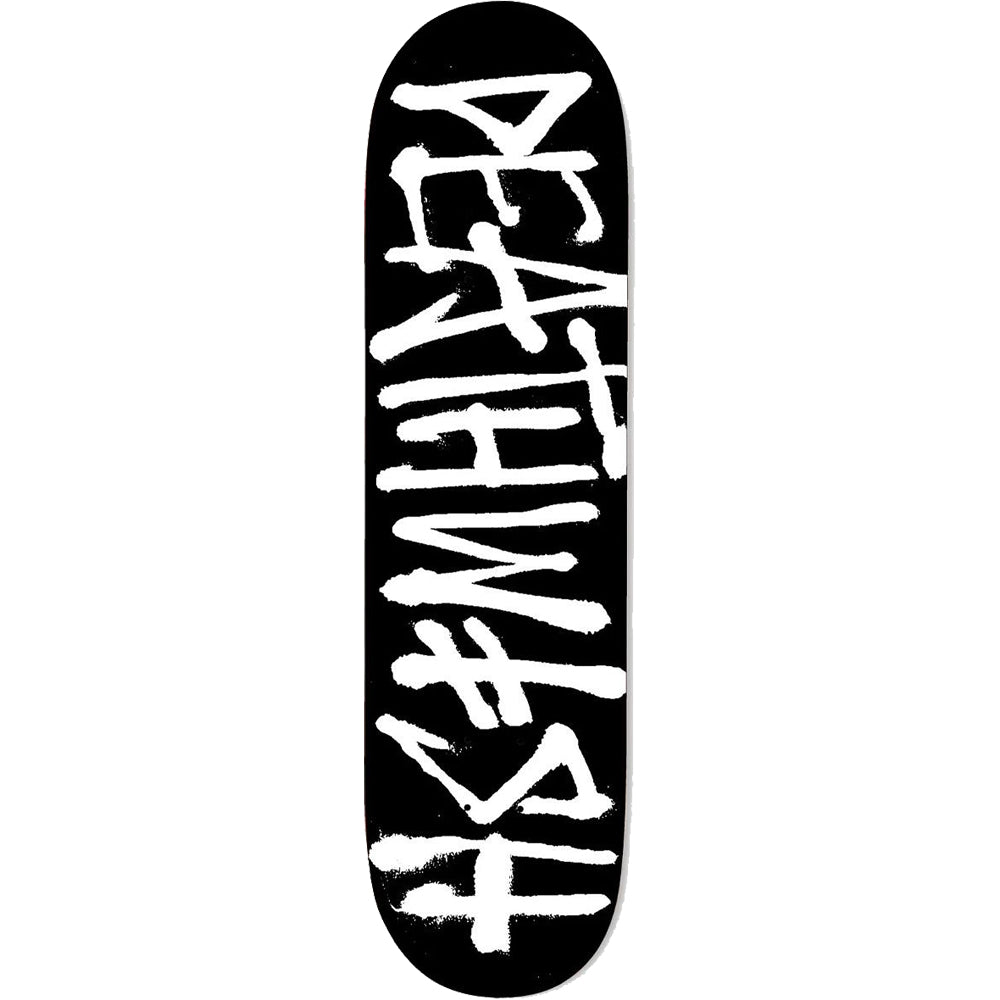 Deathwish Deathspray Black/White Skateboard 8.38 Deck