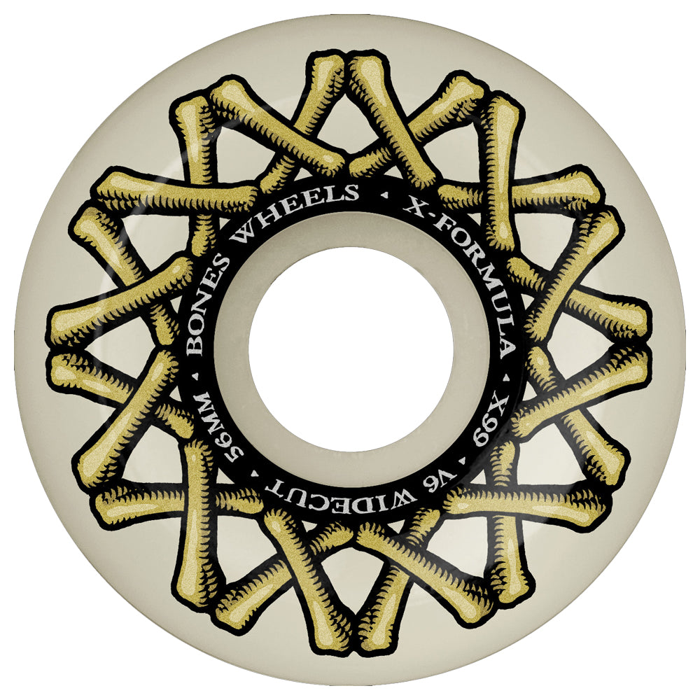 Bones X Formula V6 Widecut Wheels 99A 56mm