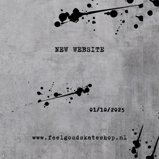 Onze nieuwe website - Feelgood Skateshop