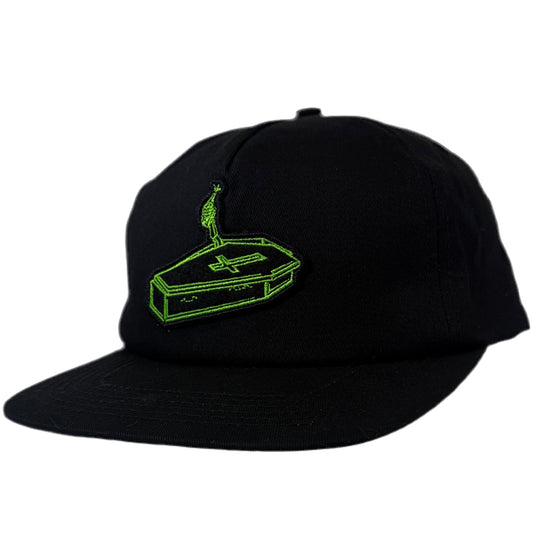 Creature Logo Snapback Black/Green