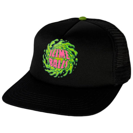 Slime Balls Logo Mesh Trucker