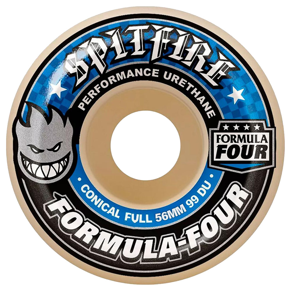 Spitfire Formula Four Conical Full Wheels 99D 56mm